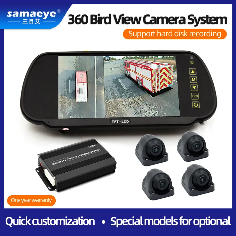 

Подходит для водительского регистратора, панорамного пожарного автомобиля, 3D, четырехходового грузовика высокой четкости, водонепроницаемого панорамного автомобиля с поворотом на 360°.