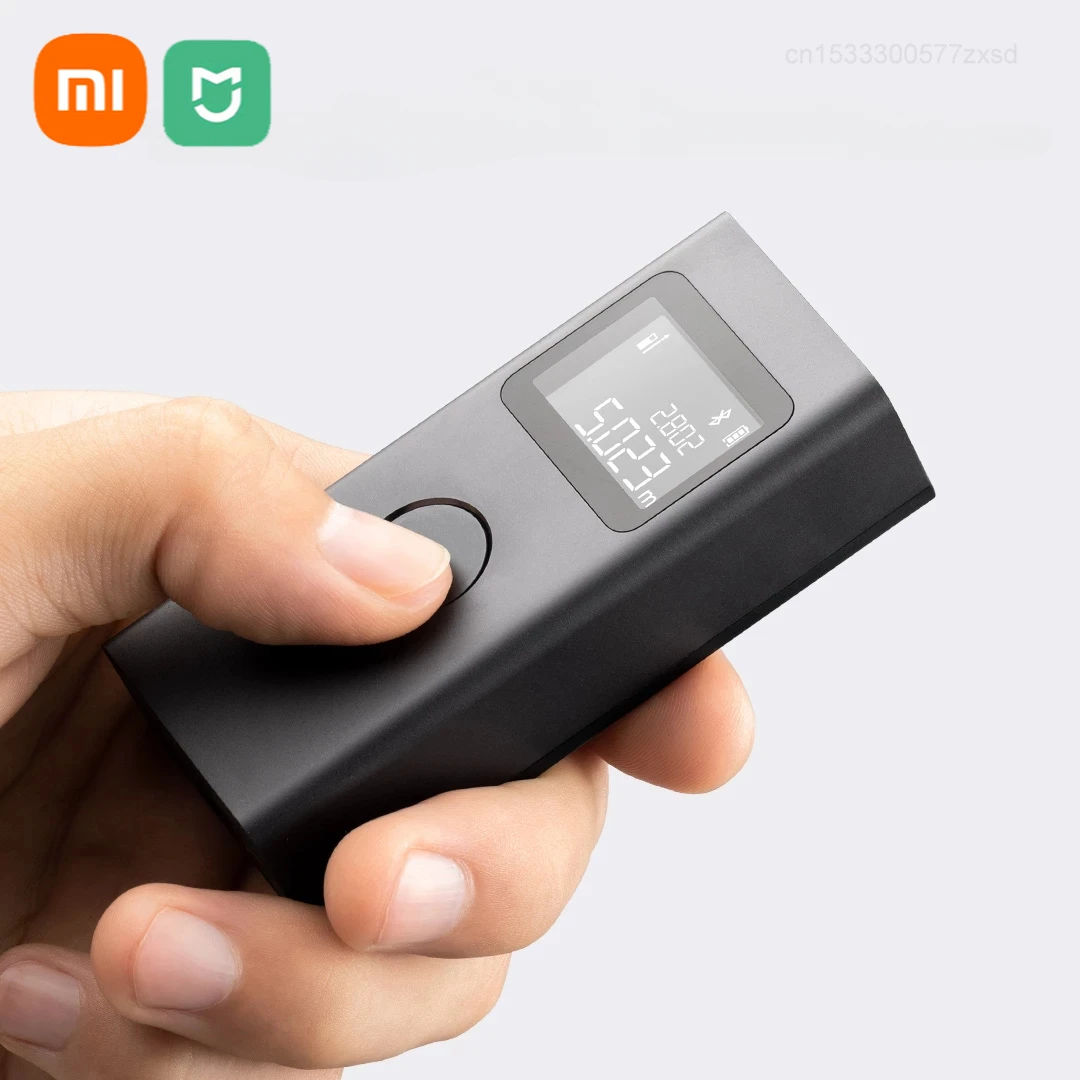 Xiaomi-mijia Rangefinder Laser Inteligente Medidor de Distância em Tempo Real Display Lcd Range Finder Fita Métrica Trabalhar com mi Home Novo