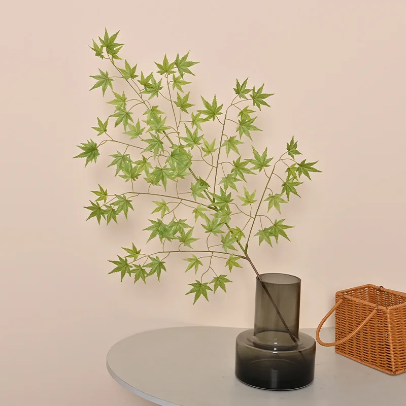 

Simulated maple leaves indoor home decoration flower arrangement accessories wedding landscaping fake plants
