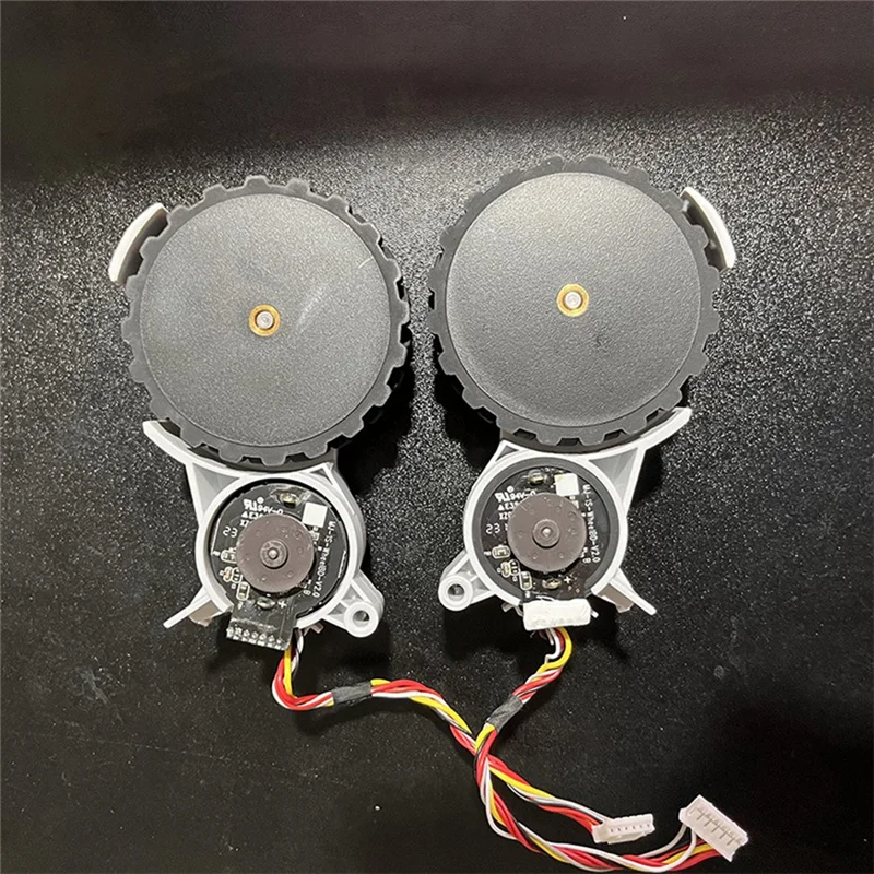 ABUD-untuk Xiaomi Mijia Mi Robot Pel Vakum 2 Pro MJST1S MJSTS1 Roda Pengganti Aksesori Rumah L + R