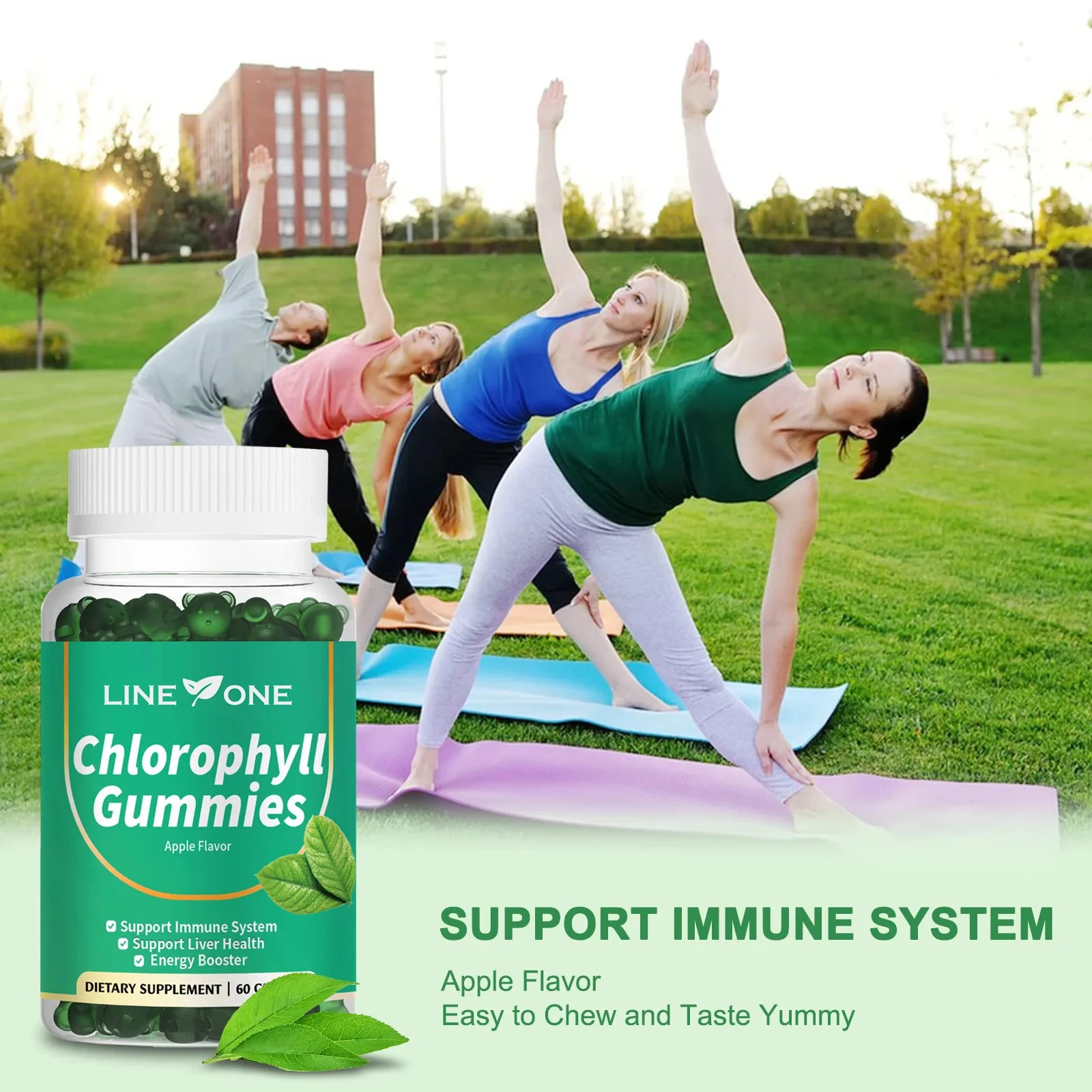 

Cholophyll is a dietary supplement that maintains good sleep physical condition, with antioxidant and immune enhancing functions