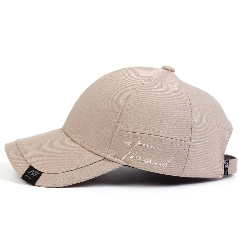 Unisex Baseballkappen mit Stickerei, verstellbar, für Frühling und Herbst, lässiger Sonnenschutzhut – Detail 5