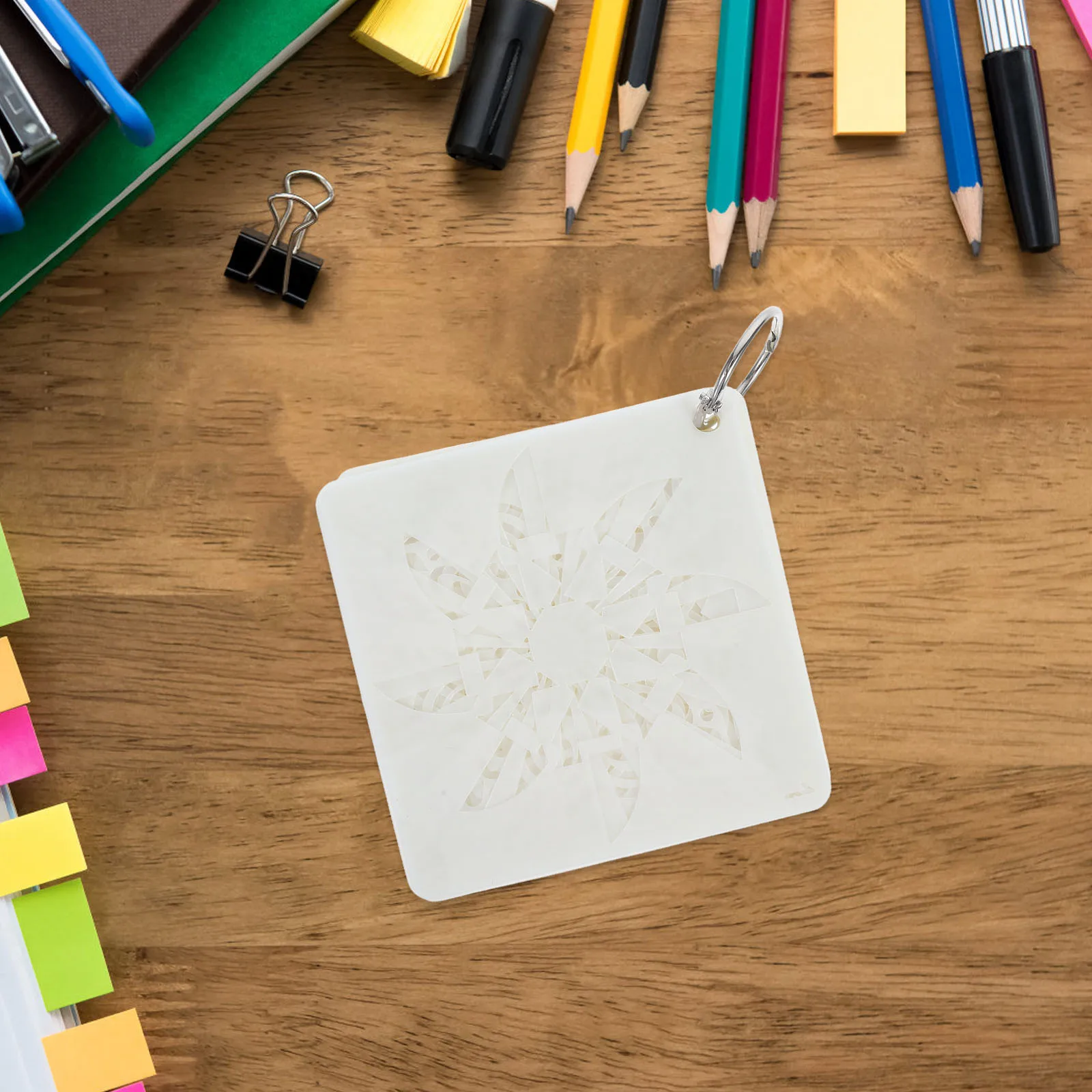 

1Set Mandala Wall Art Stencils Mandala Flower Drawing Templates Reusable Pet Material DIY Home Furniture Wood Fabric Metal