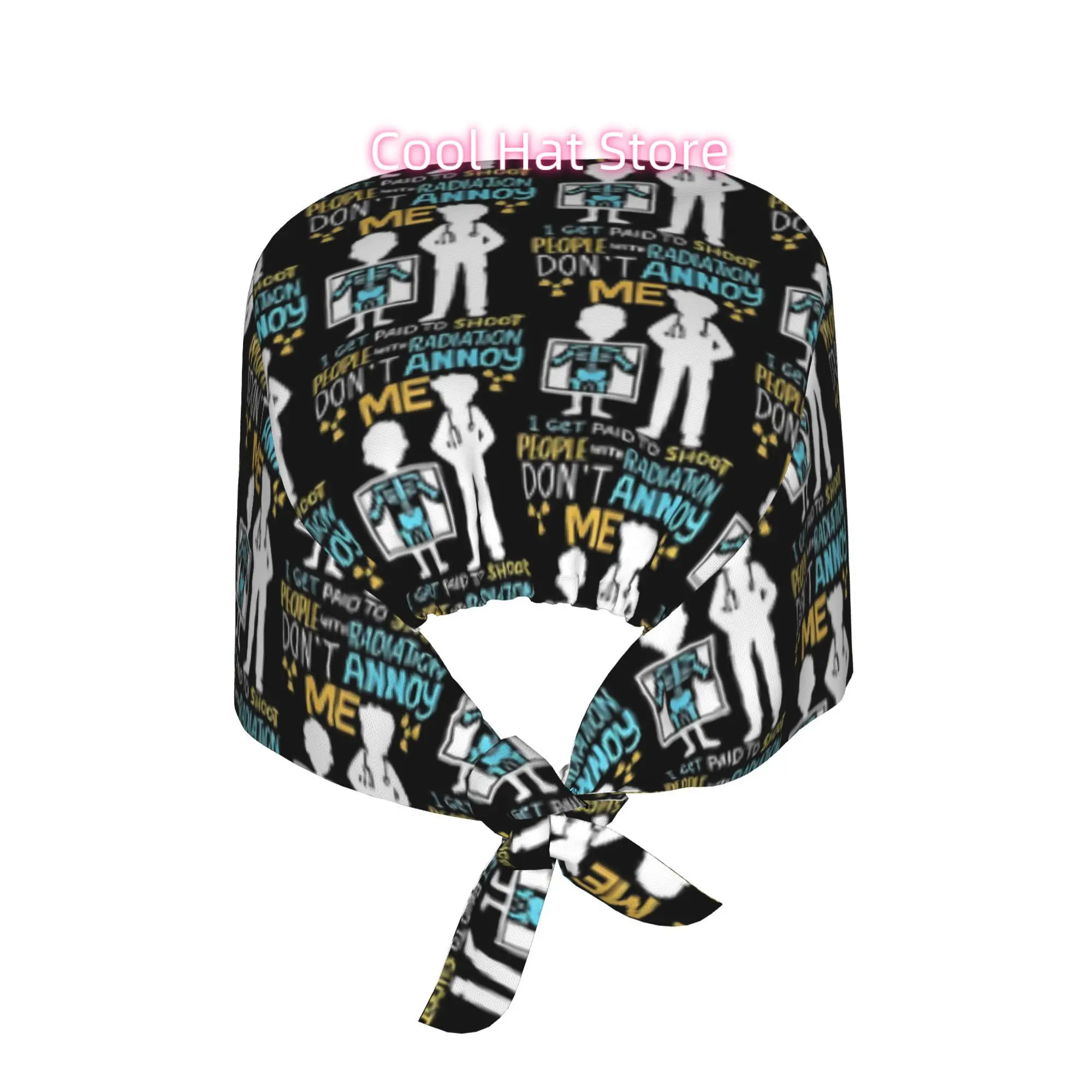 DonT Annoy Me Radiology Radiologist Unisex Work Cap Adjustable Lightweight with Lace Up Desig Dust Proof Suitable for Nurses and