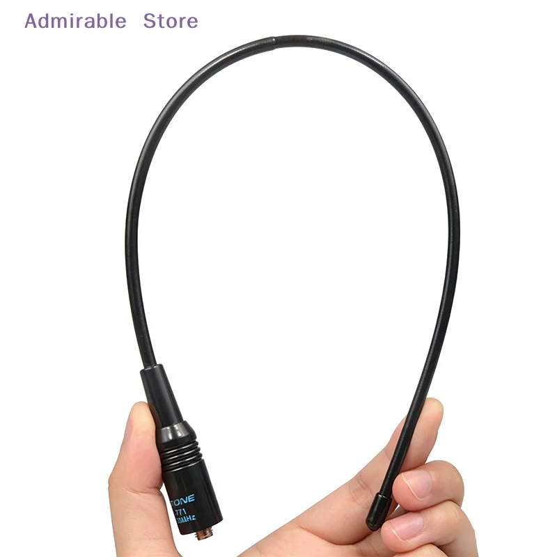[W]NA771 SMA Female Dual Band Flexible Antenna For  UV5R BF888S Reliable Reception for Two Way Radio Users