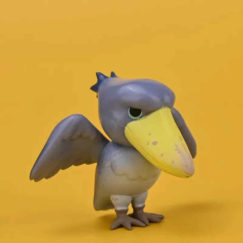 Original EPOCH Shoebill Qversion Mini Anime Animal Action Figure Bird Model Toys Gifts Cartoon Character Collection Ornament