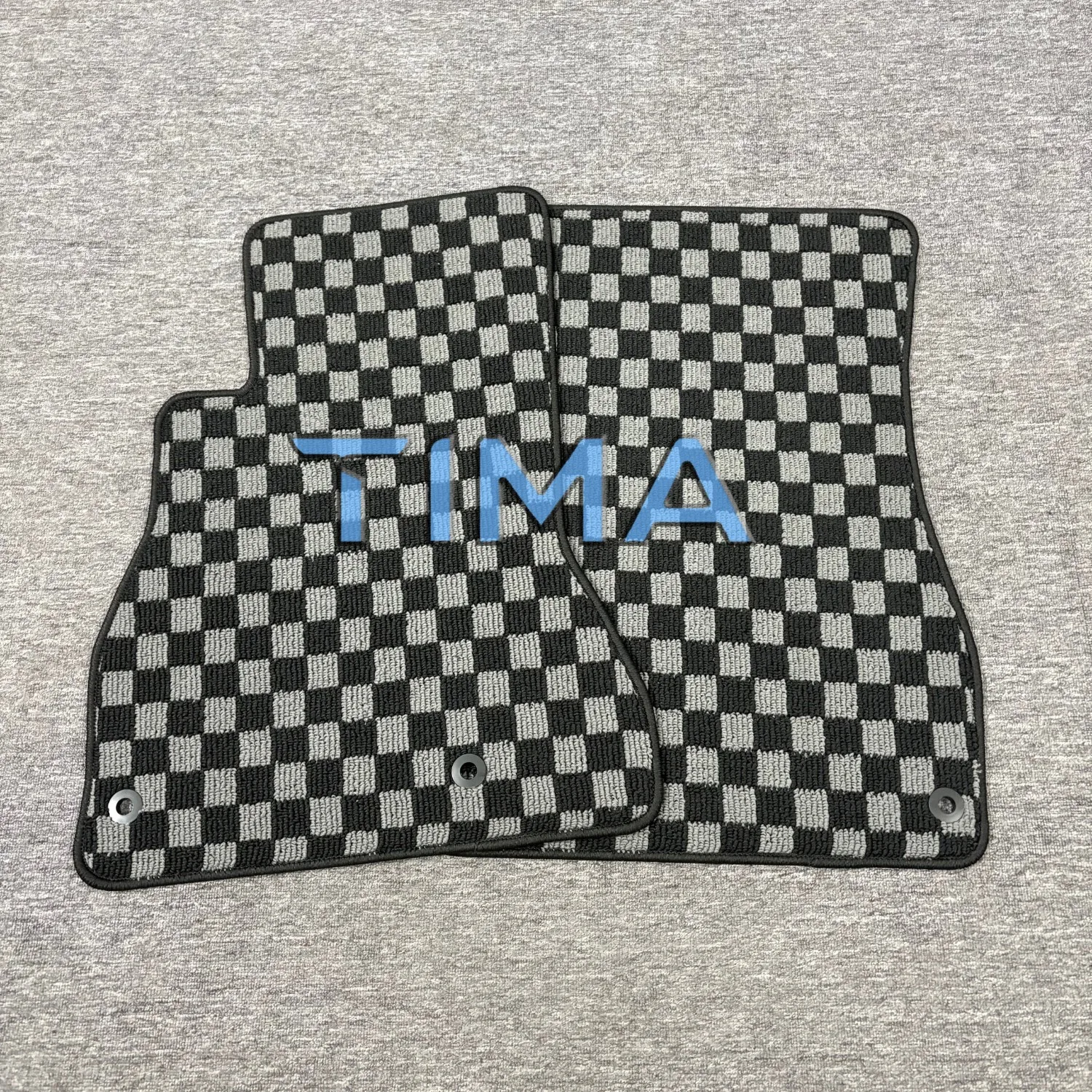 Good Quality 4PCS Gray Checker Floor Mats JDM Style Floor Mats For 2005-2026, Lexus SC430 left Hand Driveor - view 5