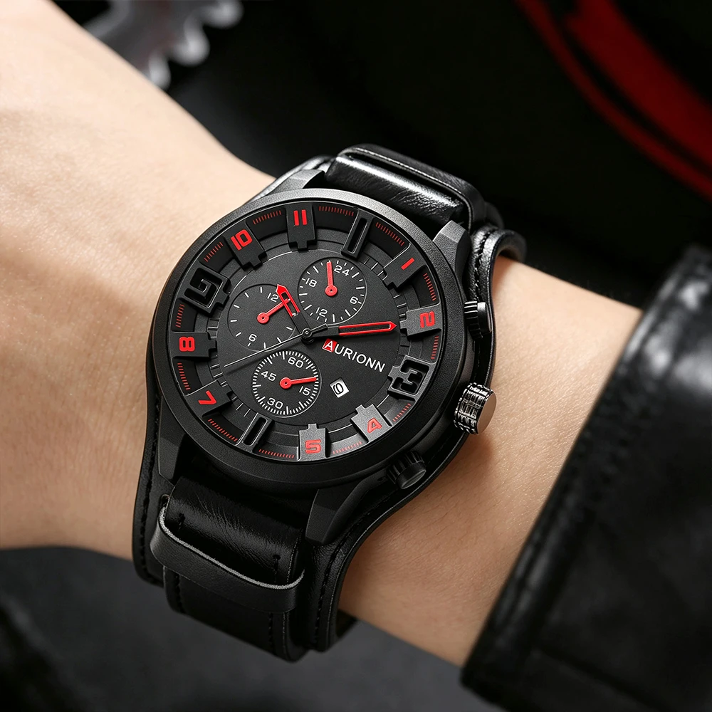 Men's Elegant Casual Watch Set,Watch + Bracelet, Unique Rectangular Dial Quartz Watch, Ideal Gift for Anniversaries & Daily Wear