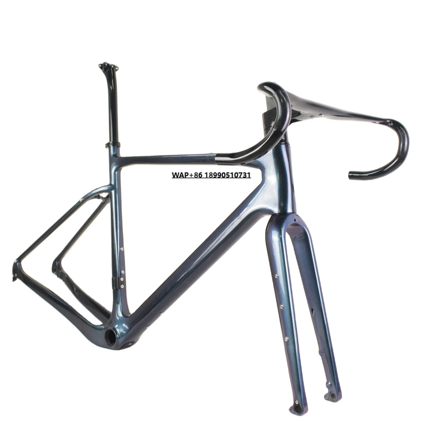 

Super Light Bike Frameset Thru Axle 100*12/142*12 Carbon Disc Gravel Frame Full Carbon Gravel Bike Frame Gravel Bicycle Frame
