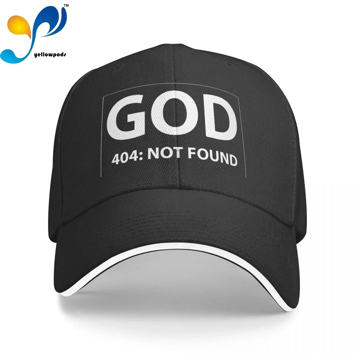 GOD 404 NOT FOUND Men's New Baseball Cap Fashion Sun Hats Caps for Men and Women
