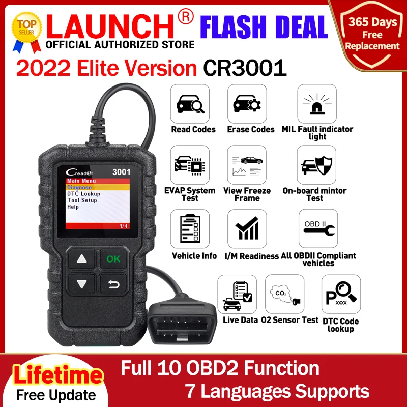 Launch Creader 3001 Code Reader: A Comprehensive Review for Real-World Diagnostics
