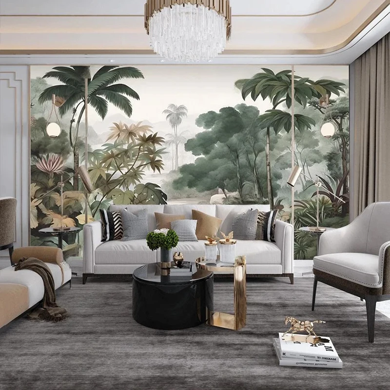 

European Style Custom Photo Mural Forest Natural Landscape Wallpaper Bedroom Living Room Home Decor Wall Covering 3D