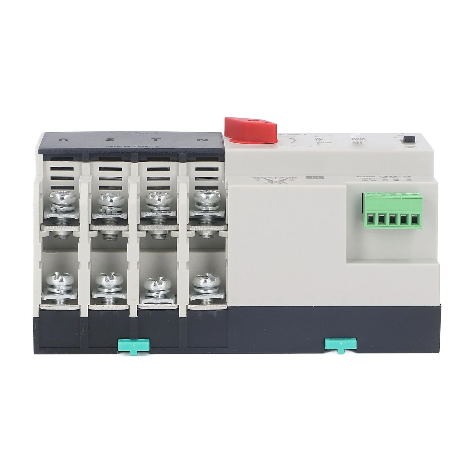 Dual Power Automatic Transfer Switch 4P Fast Switching AC400V 100A for Home Factory