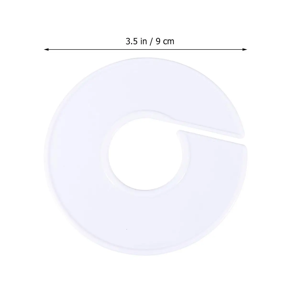 

10 Pcs Size Buckle Dividers for Clothing Racks Color Hanger Markers Market Dispaly High Quality Baby