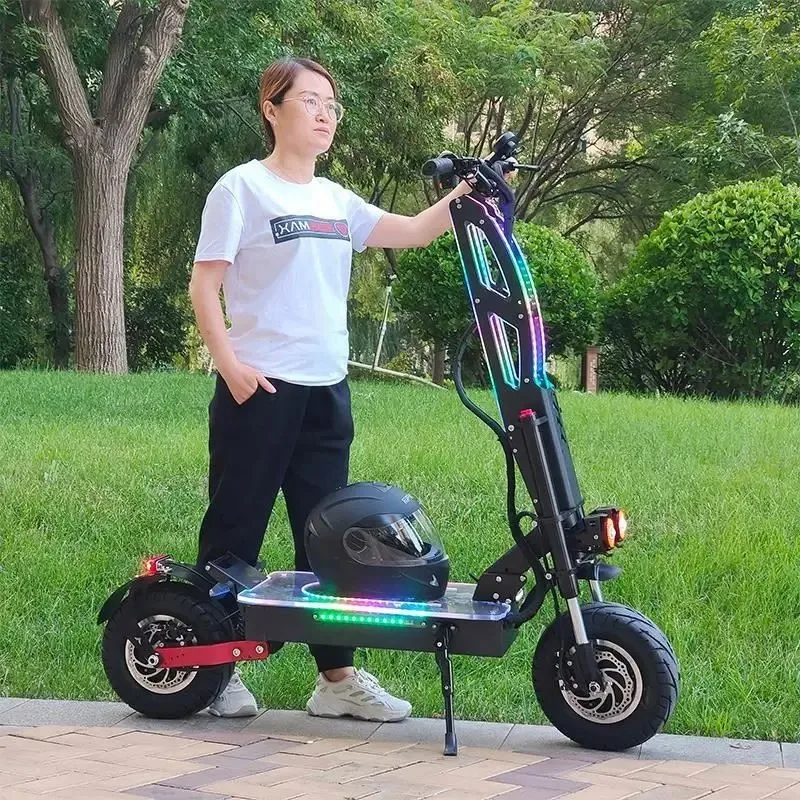 ANDUUK AM-13 New Arrival Two Wheels Kick Scooter 100 Km Long Distance Street Legal Moped Scooter For Adults