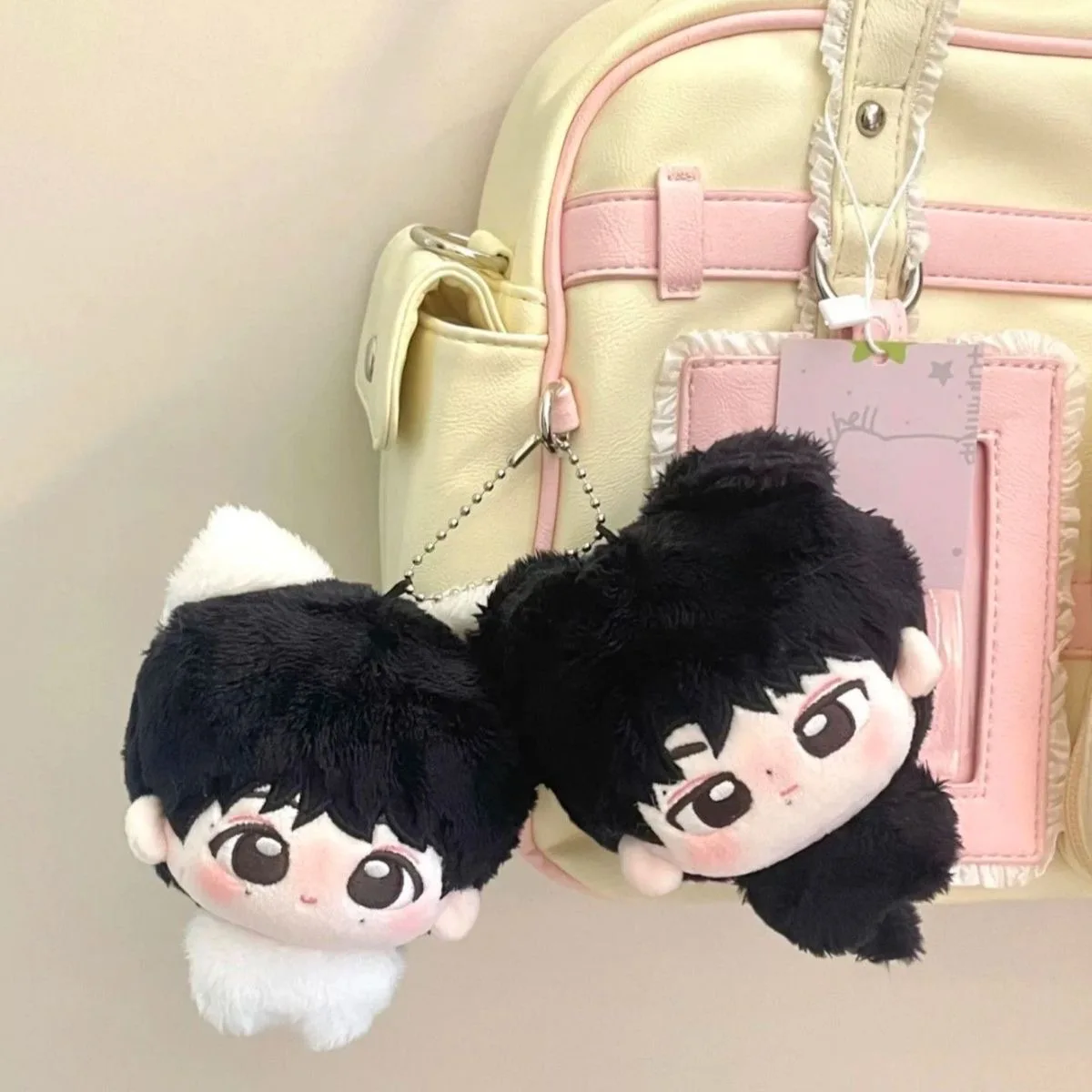 

Original genuine reverse love, 'Ziyu Tian Xuning' attribute pool big eyed Wu Dabao gives girls a gift of 10cm cotton doll