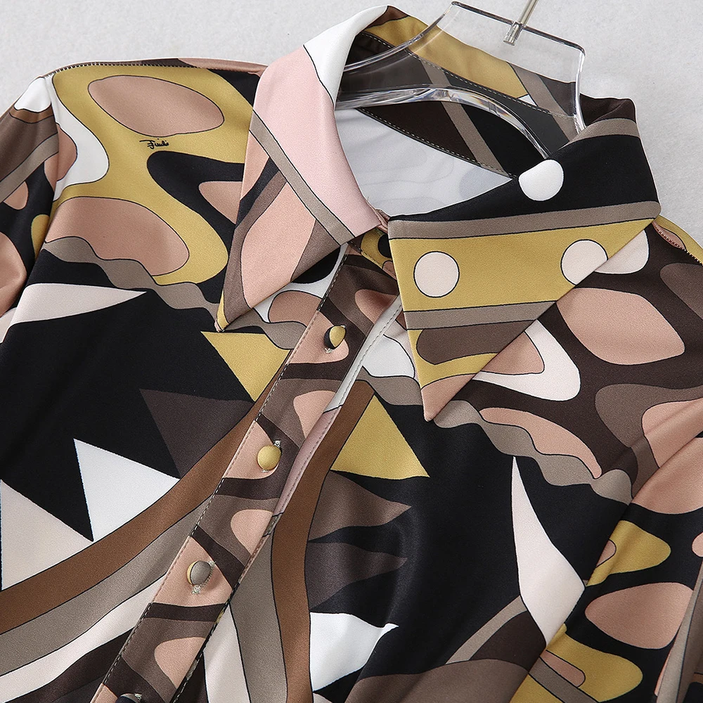 المرأة خمر فساتين أنيقة التلبيب كم طويل تنورة عالية الخصر 2025 ربيع الخريف فساتين راقية جديدة مزاجه الملابس