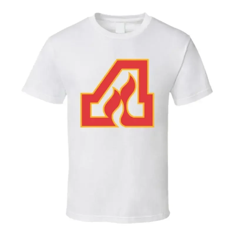 Atlanta Flames Logo Retro Hockey WHA T-Shirt