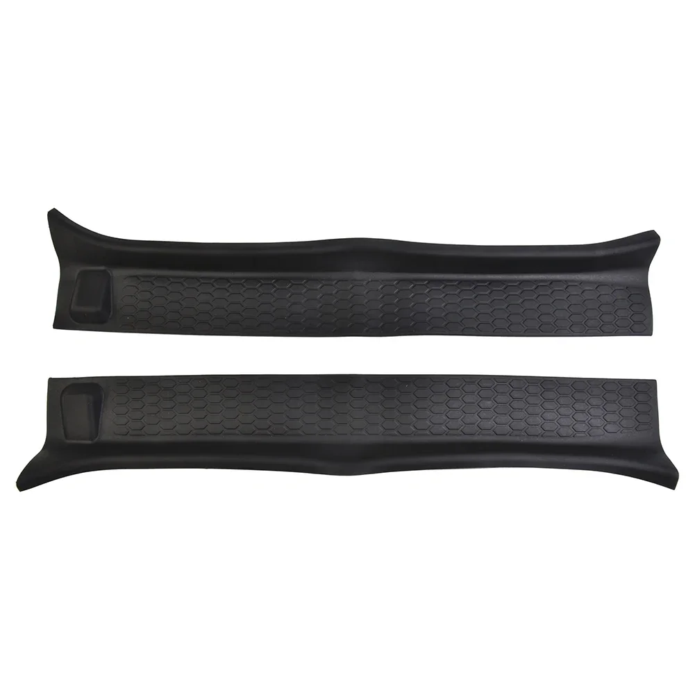 

Portable High Quality Car Interior Door Entry Guards Part Guards Sills Decoration 4PCS 4x Accessory Black Nice
