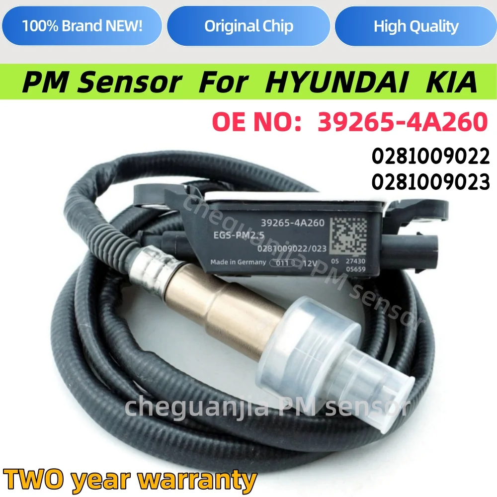 

39265-4A260 392654A260 39265 4A260 0281009022 0281009023 PARTICULATE PM SENSOR FOR HYUNDAI PORTER II H1 KIA BONGO III