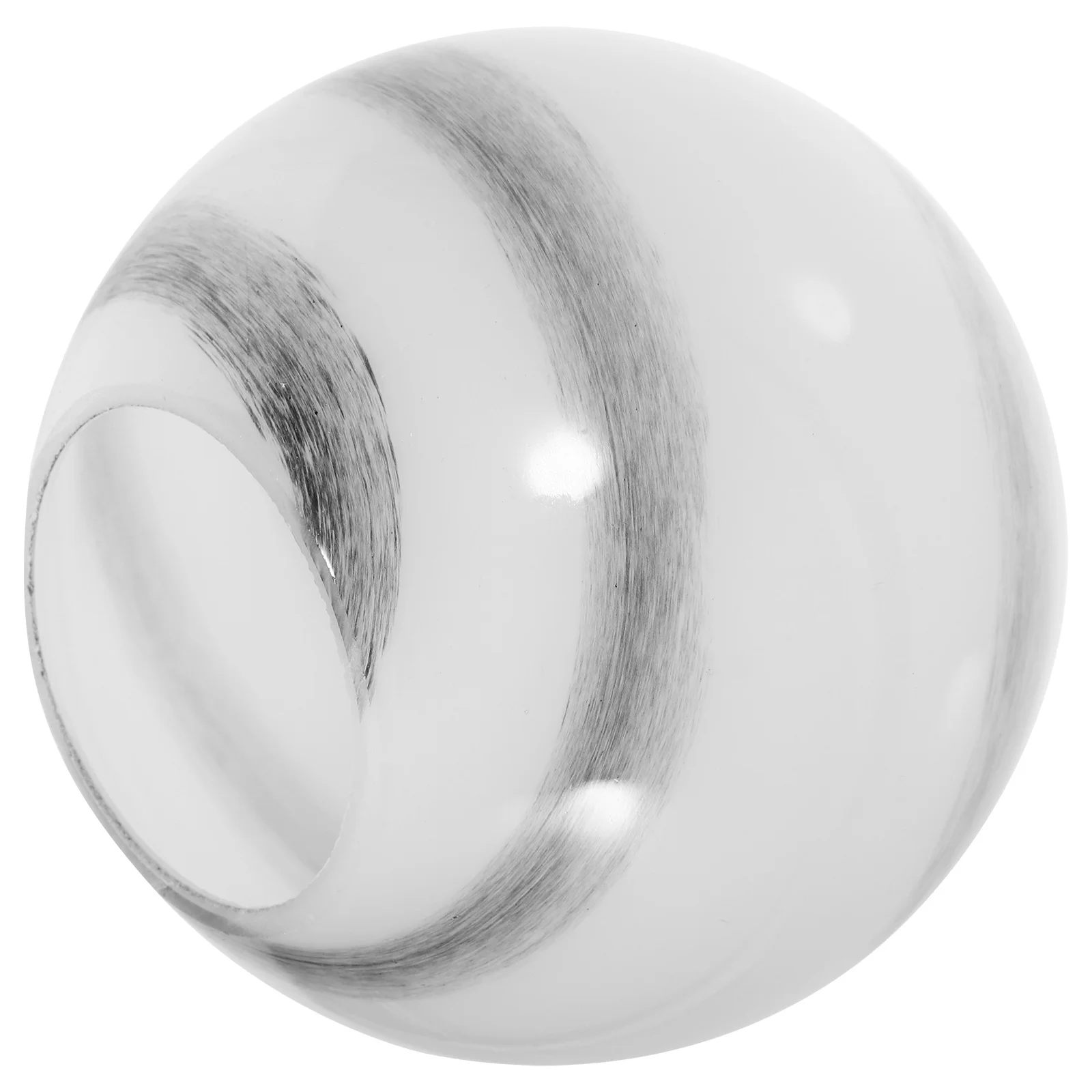 غطاء مصباح معلق على شكل كرة أرضية لاستبدال أباجورة السقف والزجاج المزخرف الشفاف #4