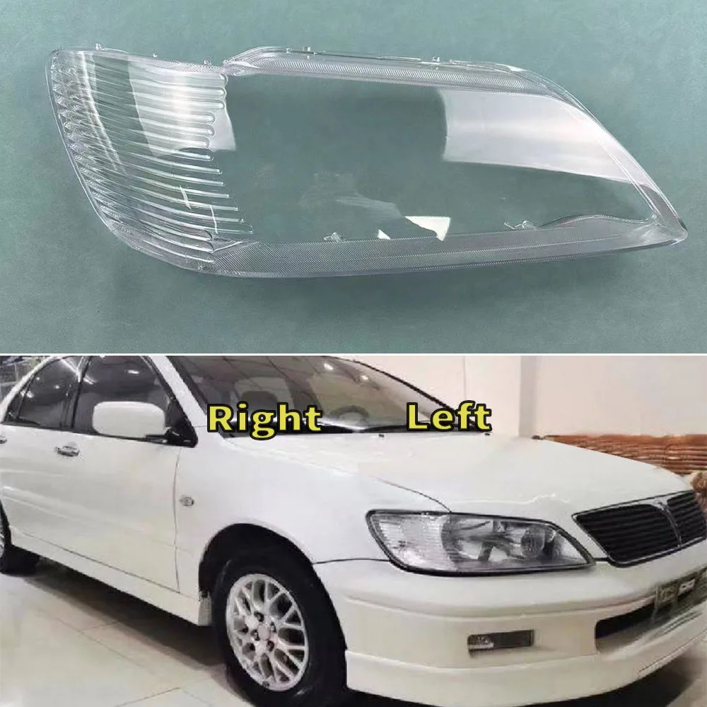 

For Mitsubishi Lancer CS3A Front Headlamp Lamp Cover Transparent Headlight Shell Lens Plexiglass Replace The Original Lampshade