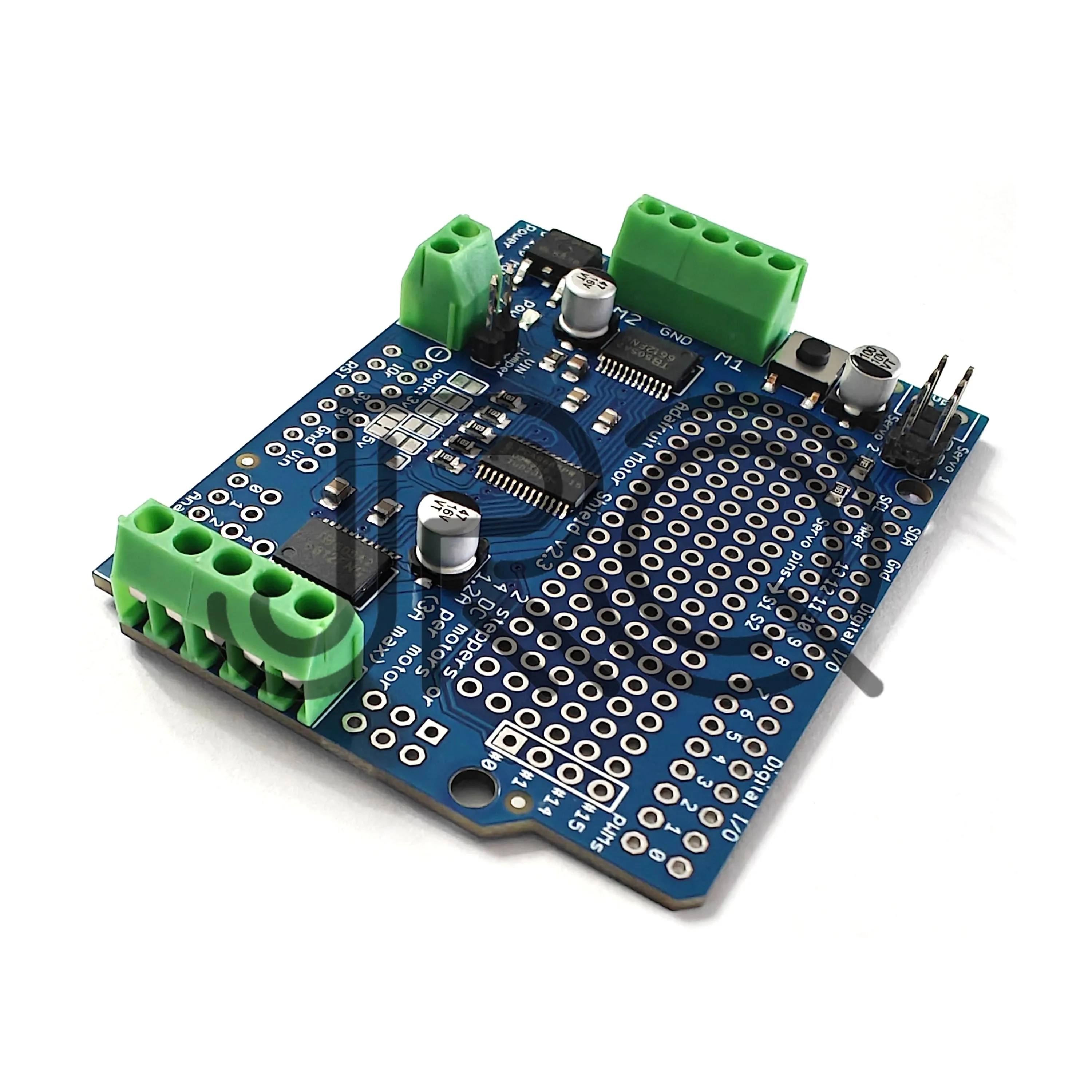 

YHC 1438 Motor/Stepper/Servo Shield for Arduino Uno/Mega, Kit, v2.3, 1438