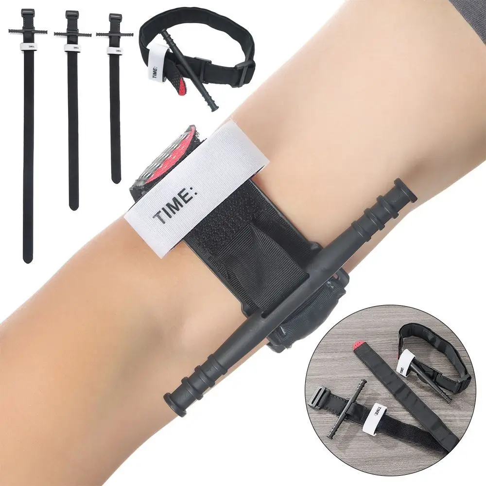 Colorful Outdoor Tourniquet Single Handed Operation Emergency Equipment Hemostatic Band Handle Bleed Stop Tool