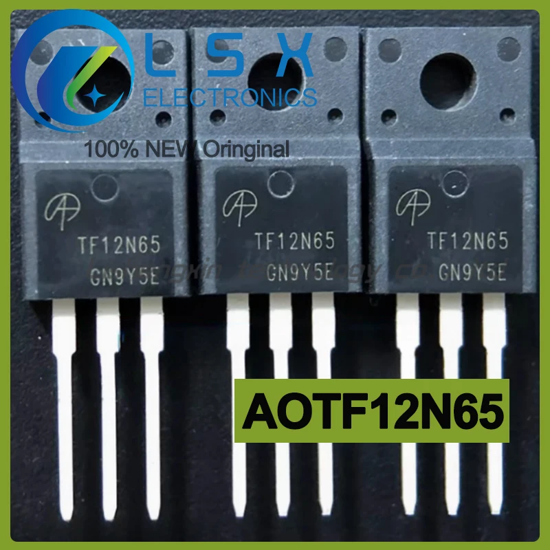 

10 шт. TF12N65 AOTF12N65 TO-220F 650V 12A Новый и оригинальный