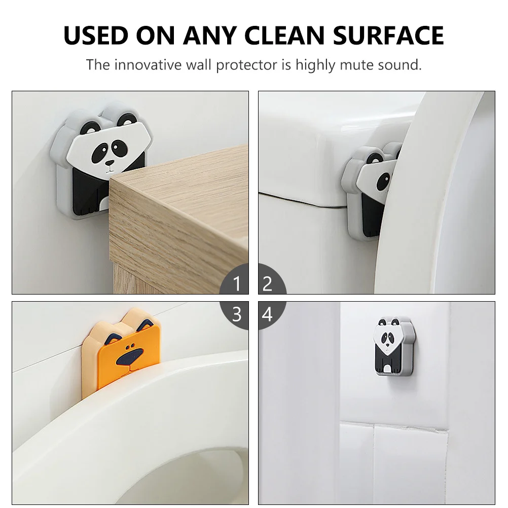 

6Pcs Cabinet Bumpers Wall Protectors Mute Sound Long Lasting Furniture Accessories Wall Protector Pad Door Stopper