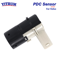 9653849080 Black PDC Parking Distance Control Sensor For Volvo C70 S40 V70 Mk2 S60 S80 XC90 Mk1 XC70 CrossCountry V50 30765108