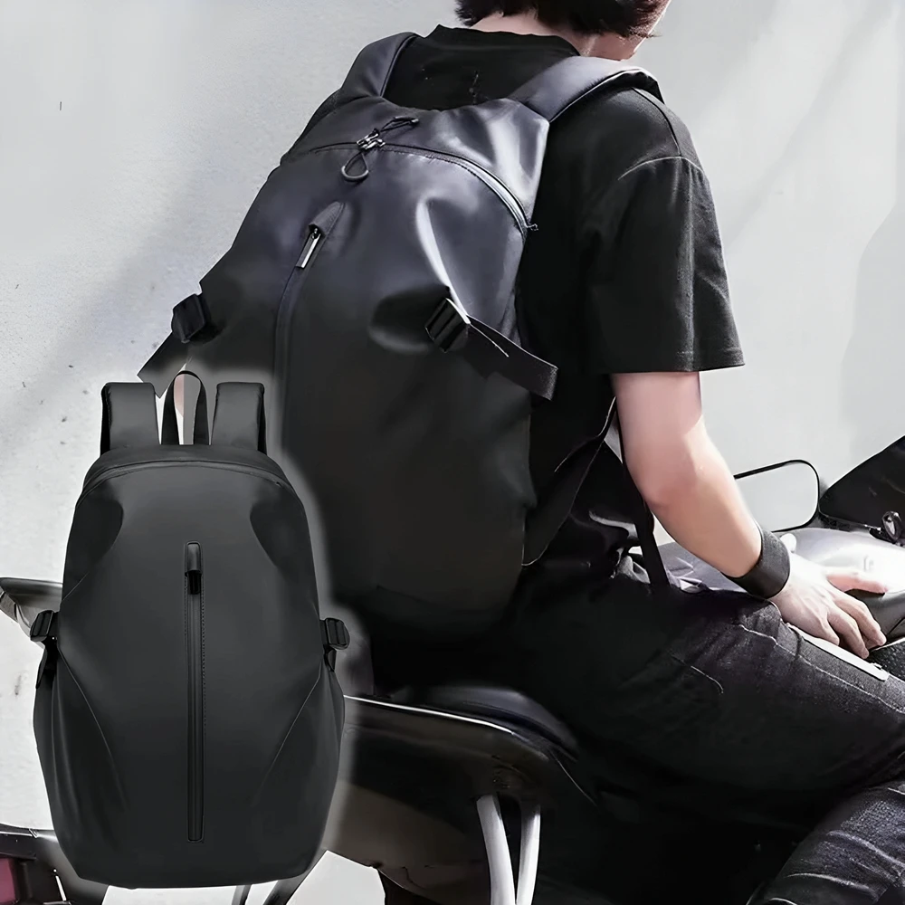 

Waterproof Motorcycle Backpack Outdoor Sports Moto Biker Cycling Riding Helmet Backpack Reflective Business Travel Laptop Bag