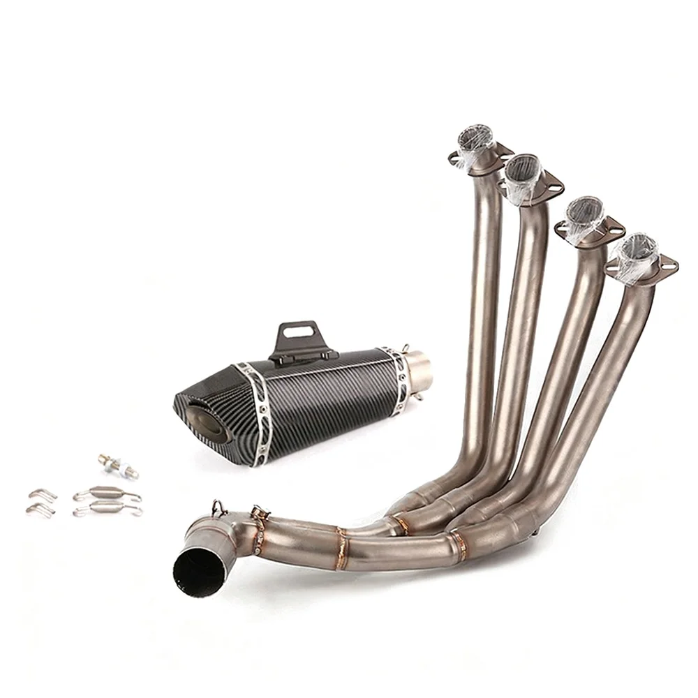 Für Honda CBR650F CBR650R CB650F CB650R Auspuffanlage Schalldämpfer Vorderes Krümmerrohr Auspuffrohre – Detail 14