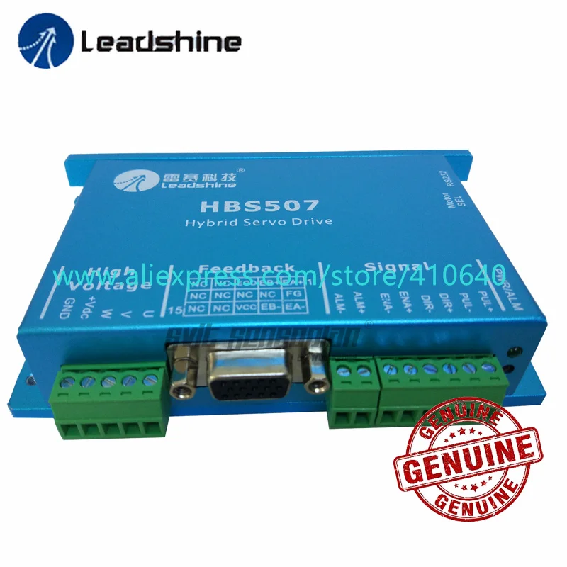 

HBS507 equal to ES-D508 old model HBS57 Closed Loop Stepper Drive Max 50 VDC Input Voltage and 8.0A Current Brand Leadshine