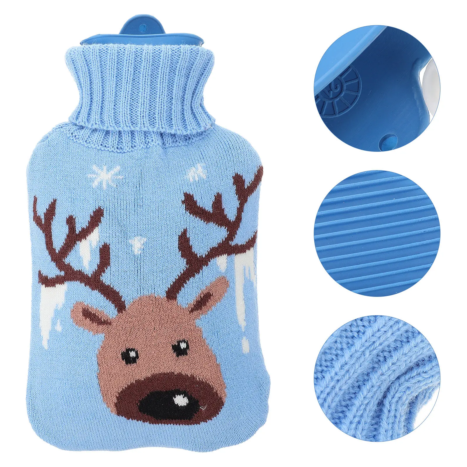 

Durable Hot Water Bag Pouch Lovely Creative Hand Warmer Portable for Winter Injection Simple