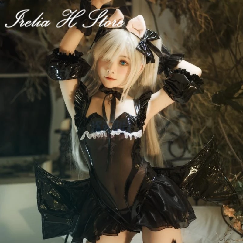 

Irelia H Game Azur Lane HMS Janus Cosplay Costume HMS Janus Sexy Little Devil Jumpsuit female Halloween Costumes