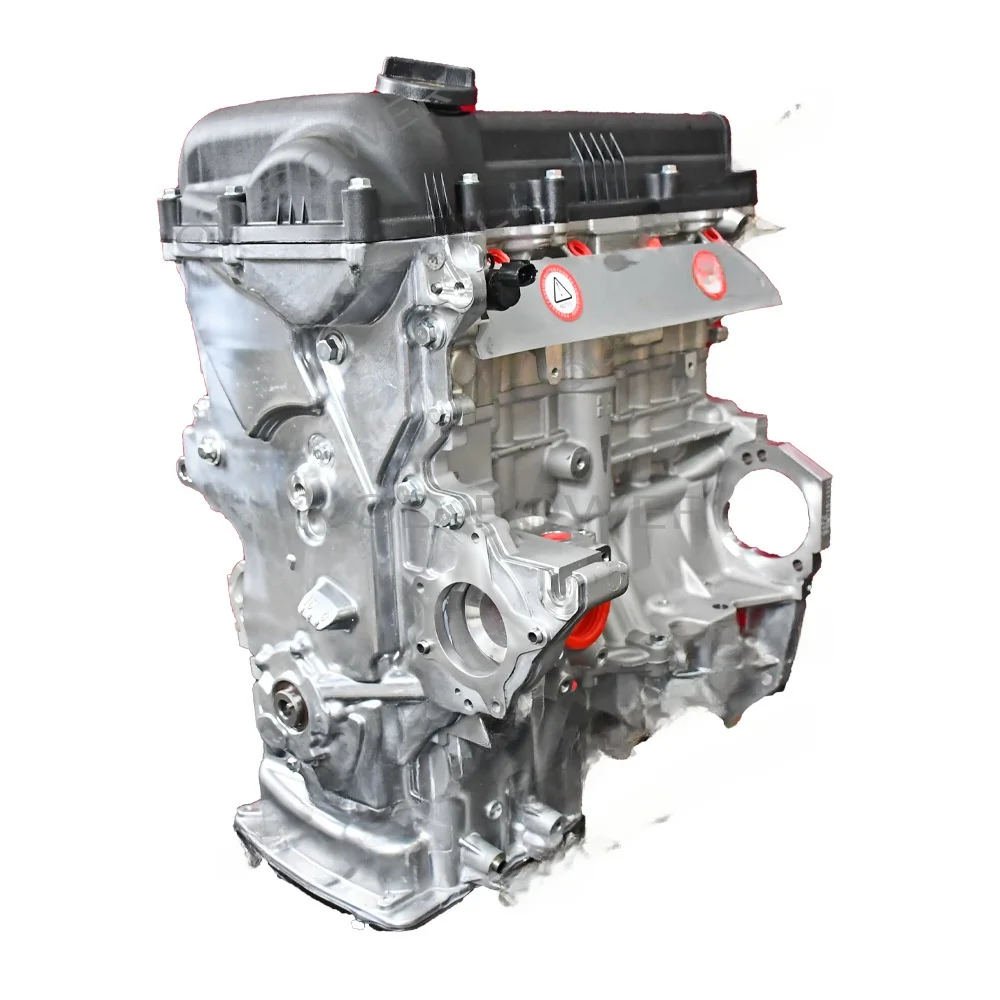 China Plant G4FC 1.6L 90.2KW 4-Cylinder Petrol Engine New Bare Long Block for Hyundai Car Application