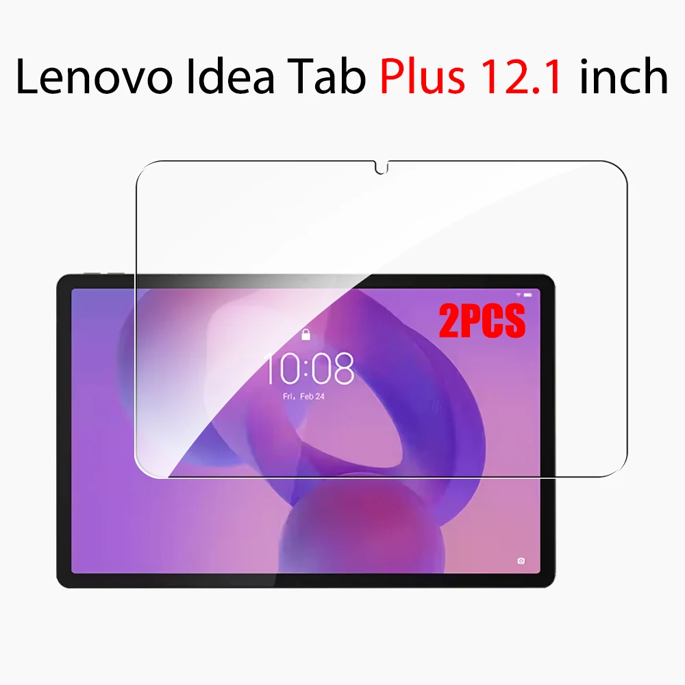 2 Stück Displayschutzfolie aus gehärtetem Glas für Lenovo Idea Tab Plus Pro 12,7 11 12,1 Zoll 9H Film
