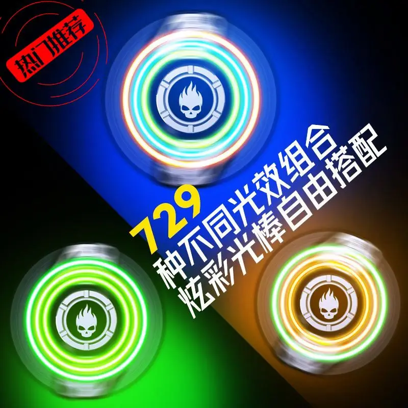 تجميع لعبة الدوران المشوهة بأطراف الأصابع، تكنولوجيا سوداء لتخفيف الضغط، لعبة الدوران للأولاد #3