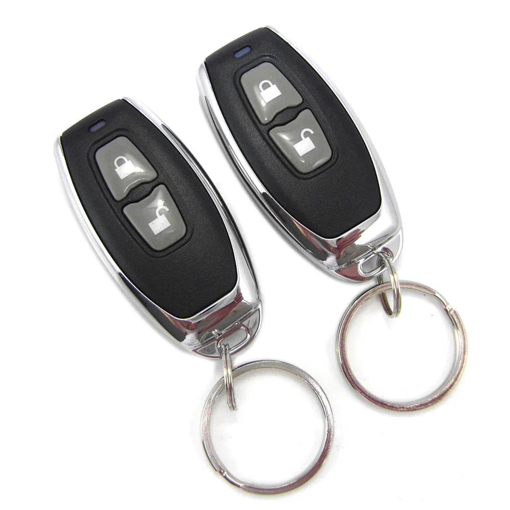 Universal Car Door Lock Trunk Release Keyless Entry System Central Locking Kit With Remote Control Car Accessories Dropshipping