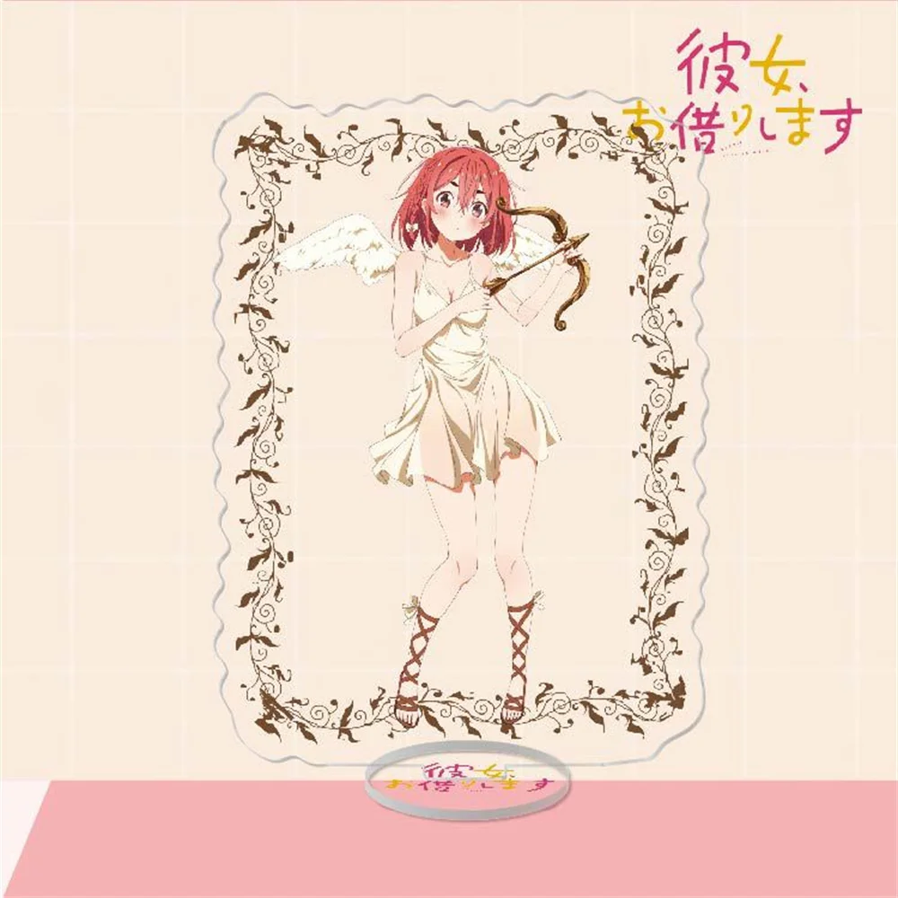 Charm Anime Rent A Girlfriend 15cm Acrylic Stand Model Cosplay Characters Ornament Accesorios Goods Collection fans Gifts