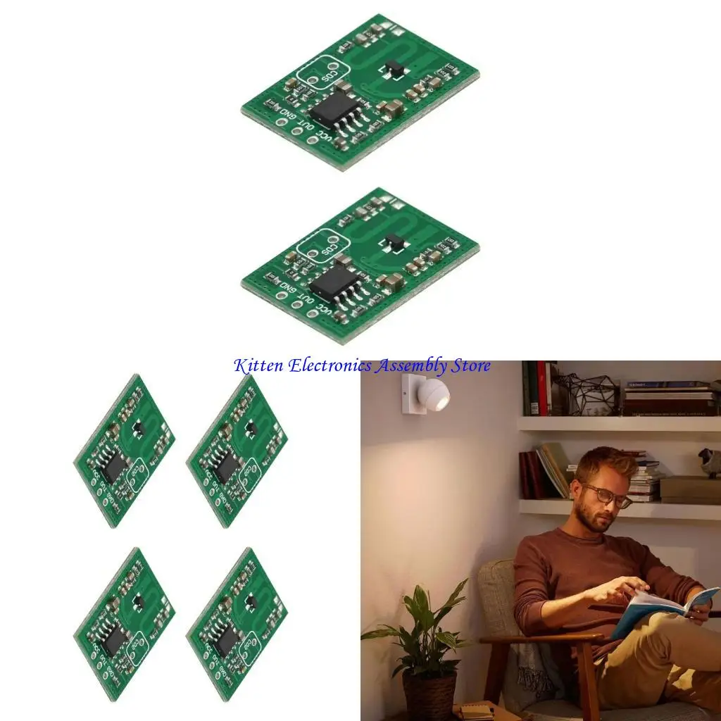 96GD MODULO SENSORI MICROLAMENTE MICRULAMENTE MODULO PER STUNDENTI INTERIFFICI PRESEZIONE DEL CORPO UMANO TENSIONE