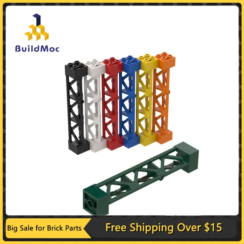 1Pc MOC Parts 95347 Support 2 x 2 x 10 Girder Compatible Bricks DIY Assmble Building Blocks Particle Kid Puzzle Brain Toy Gift