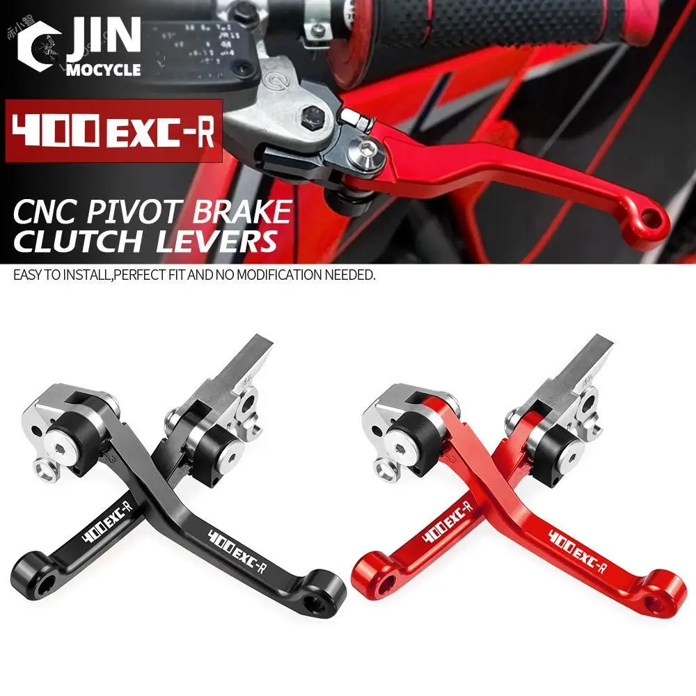 

For K-T-M 400EXCR 2003-2007 450 EXCR EXCF 2004 -2006 Motocross Foldable Pivot Dirt Bike Brake Clutch Levers Cable Lever Handle