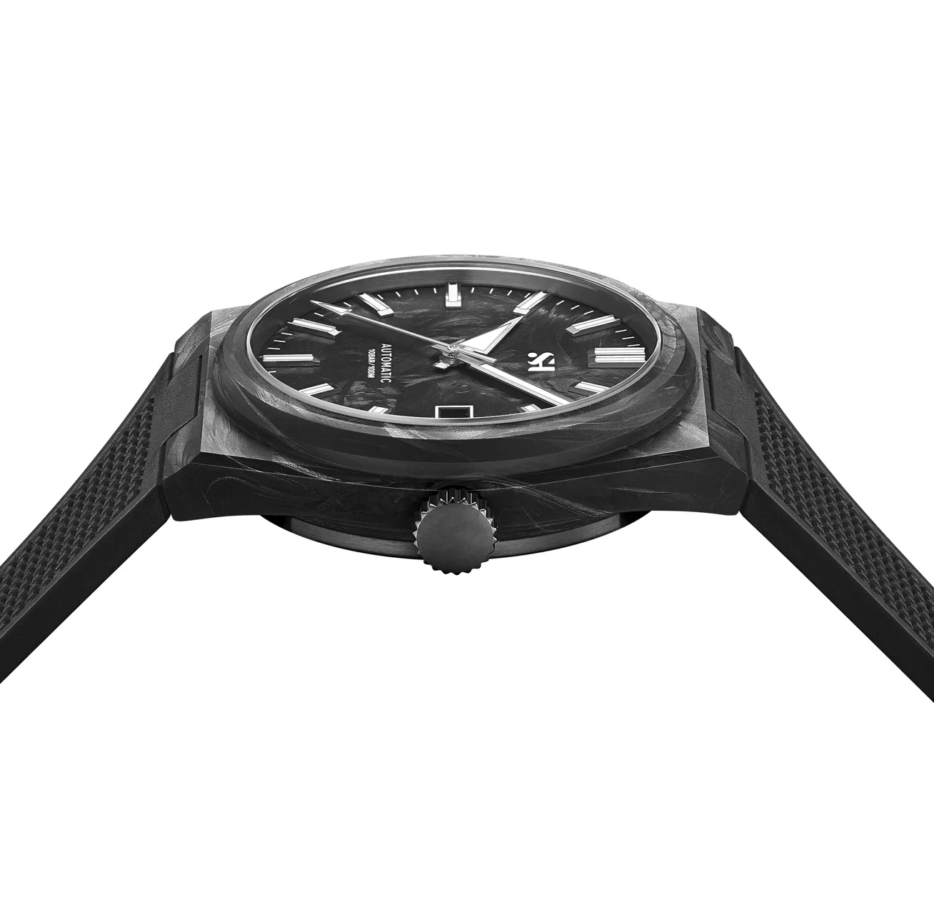 2025 New 40mm Carbon Automatic Watch Luxury 100m Waterproof Diver Watches PT5000 Diver Men PRX Watch