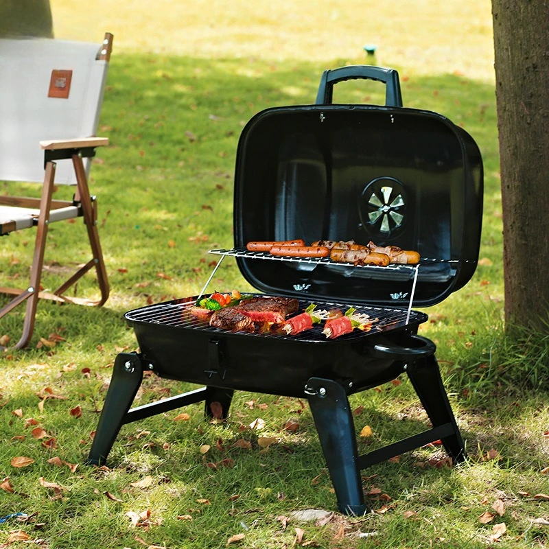 Outdoor Portable Stove Barbecue Grill Skewers Grill Carbon Grill Shelf Smokeless Picnic Camping Portable Barbecue
