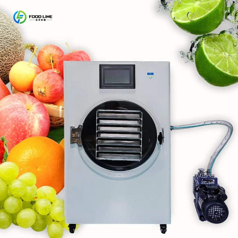 Small Food Drying Vacuum Freeze Dryer Home Use Food Drying Machine Lyophilizer FL Customized