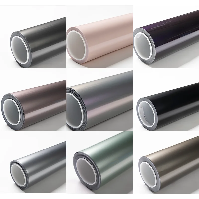 WRAPMASTER 1,52 * 18 Meter Pearl Grape Gloss Originalfarbe Auto Vollmetallic Auto Vinyl Wrap 200+ Farbe