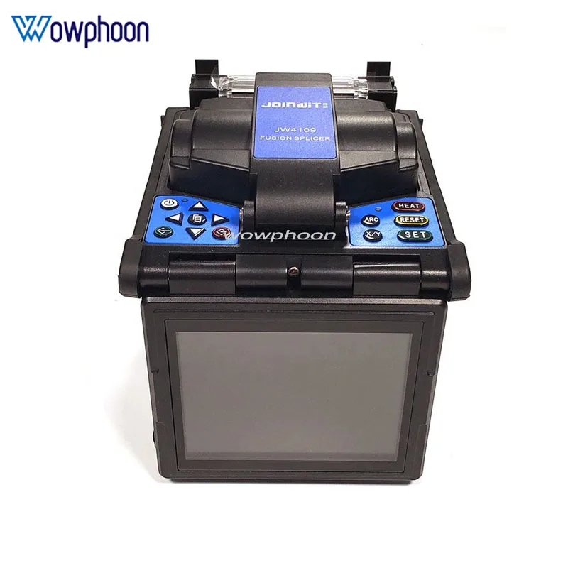 

Automatic Fiber Splicing Machine, Optical Fusion Splicer, FTTH JW4109, English Version, 5 Inch LCD, JW4109 customized