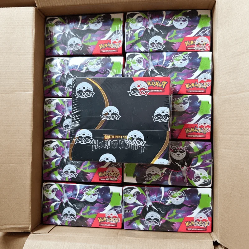 360Pcs/Set MEGA EVOLUTION Trading Card Set - Pitch Black Ascended Heroes Prismatic Evolutions English Booster Battle Pack